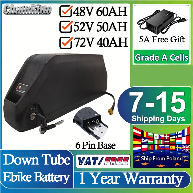 60V 30Ah 21700 Battery Pack - Baterai EBike 52V 50AH 21700 72V