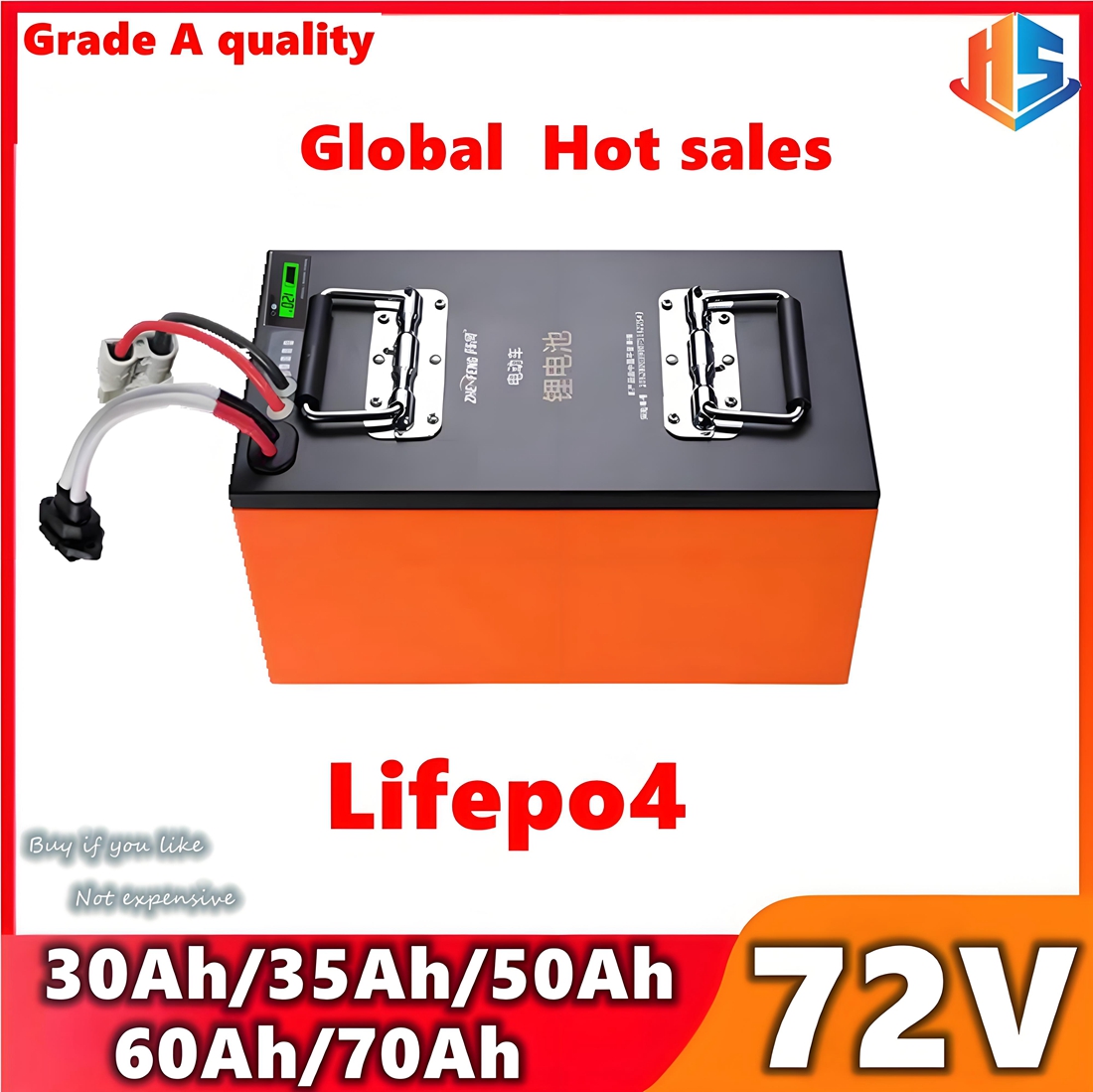 72V 30Ah Lifepo4 Battery Pack - Baterai Lifepo4 72V 50Ah 60AH 35AH