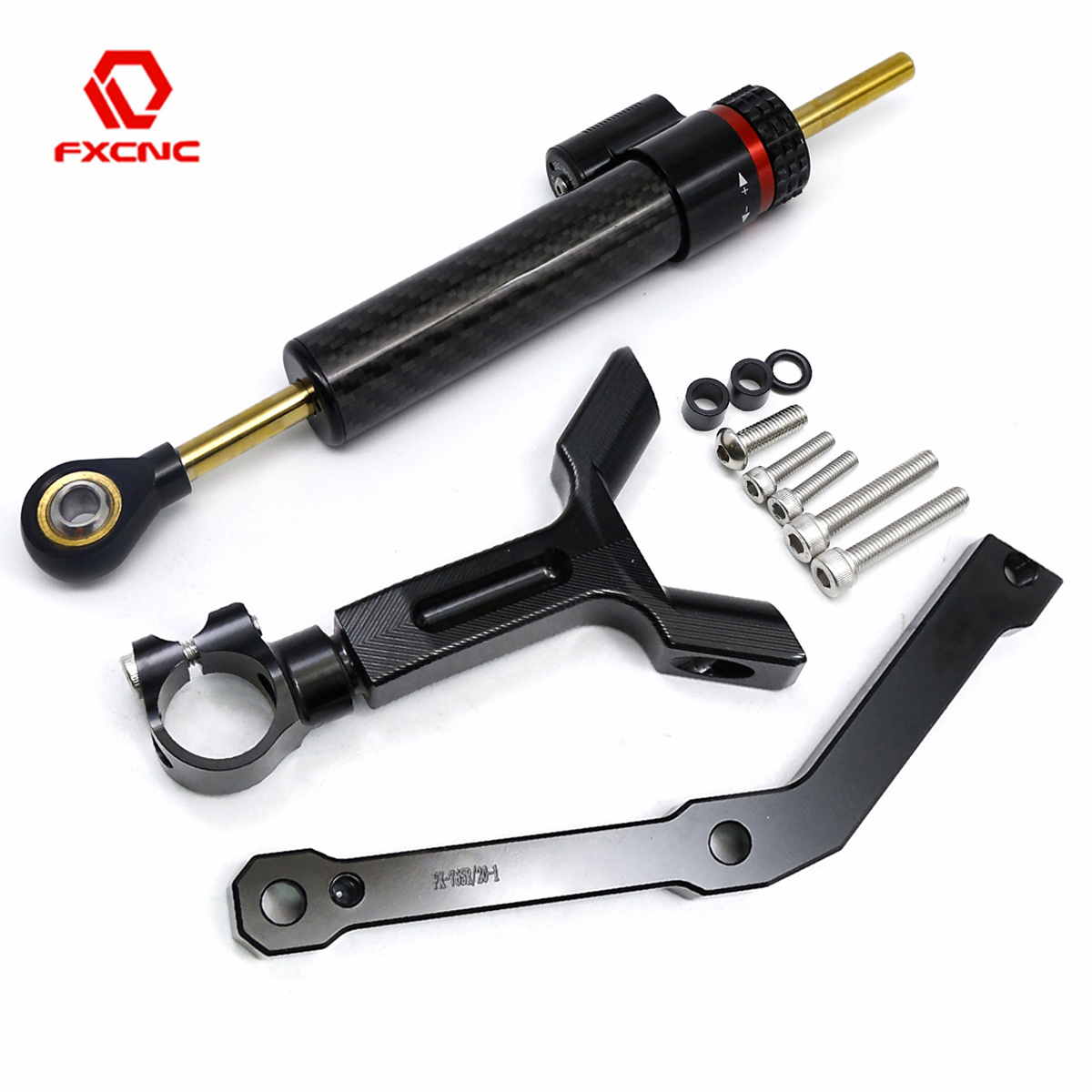 Steering Damper Stabilizer Kit Cnc - Untuk Triumph Street Triple 765 S