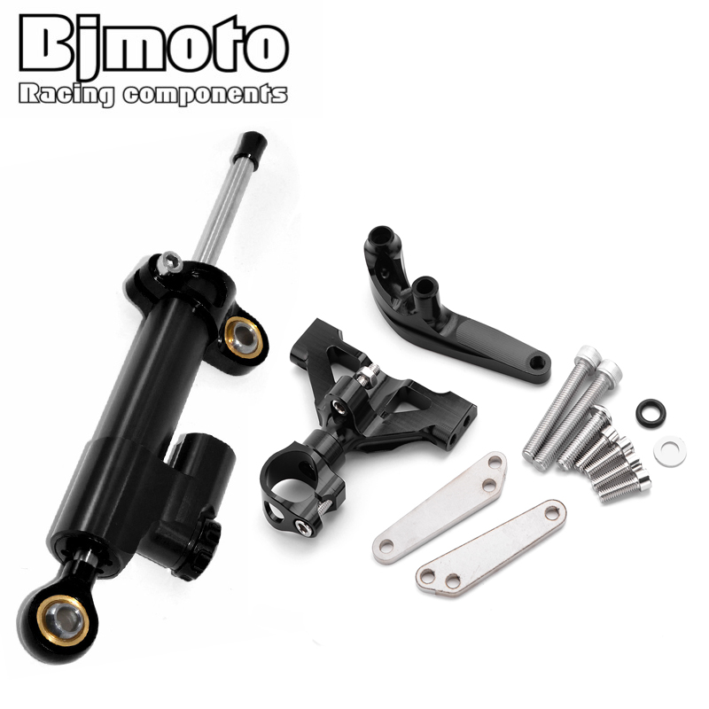 Steering Damper Stabilizer Kit Cnc - Kit Penstabil Braket Dudukan Peredam Kemudi