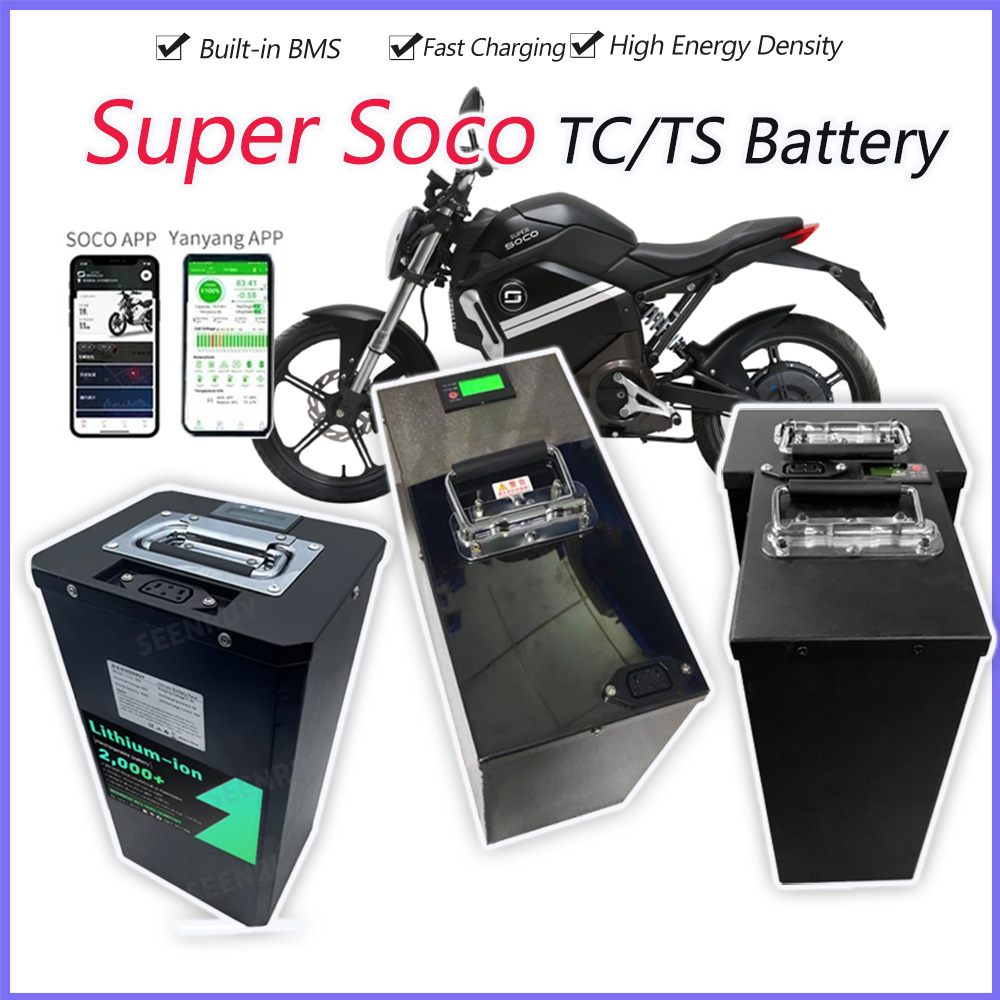 Baterai Besar Super Soco TC TS - 72V 30Ah Lifepo4 Battery Pack ulasan dan harga