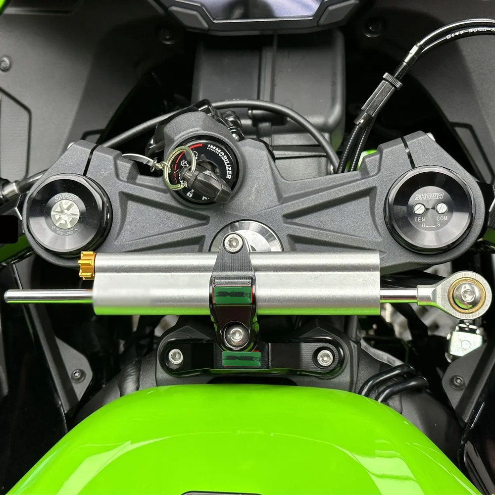 Untuk Kawasaki Ninja ZX 6R ZX- - Steering Damper Stabilizer Kit Cnc ulasan dan harga