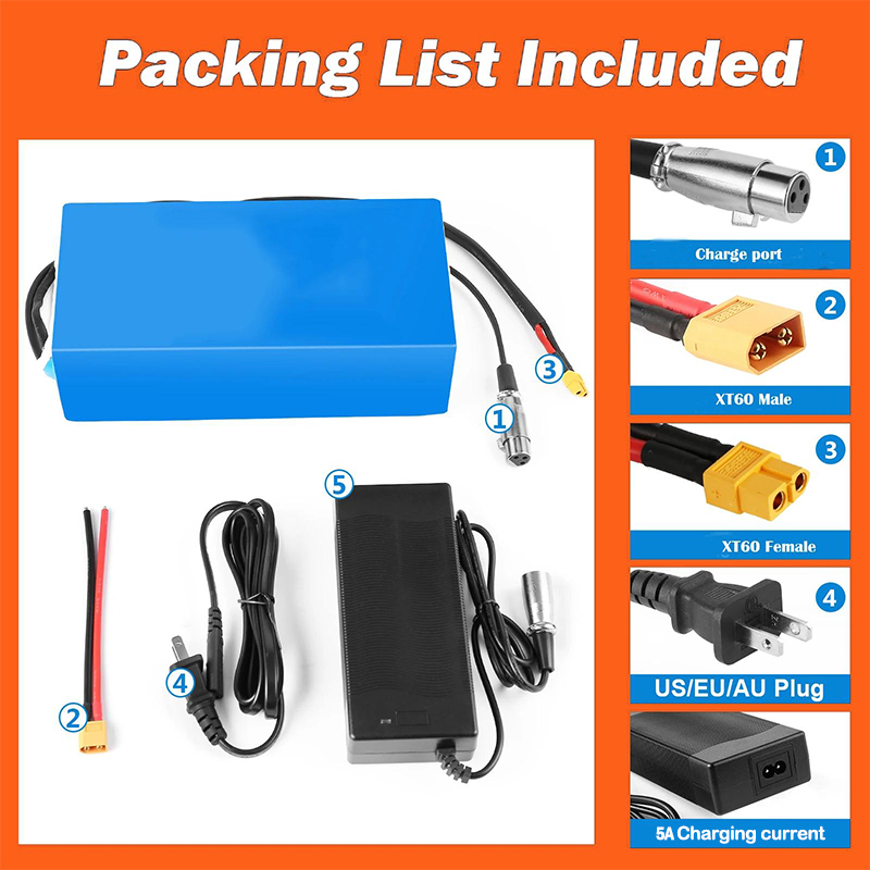 Baterai Lithium 21700 E-bike S - 60V 30Ah 21700 Battery Pack ulasan dan harga