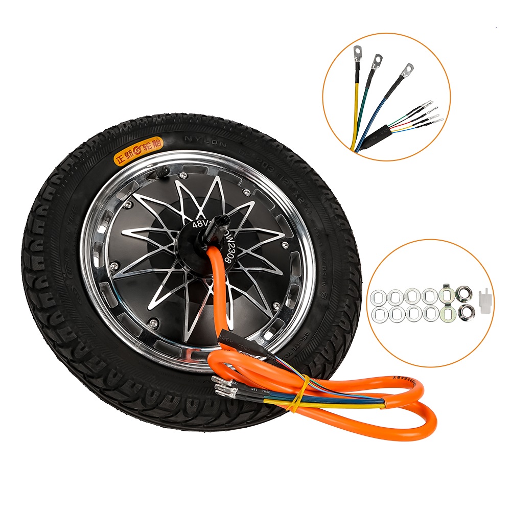 Penggerak Roda Sepeda Listrik  - 60V 5000W Brushless Hub Motor ulasan dan harga